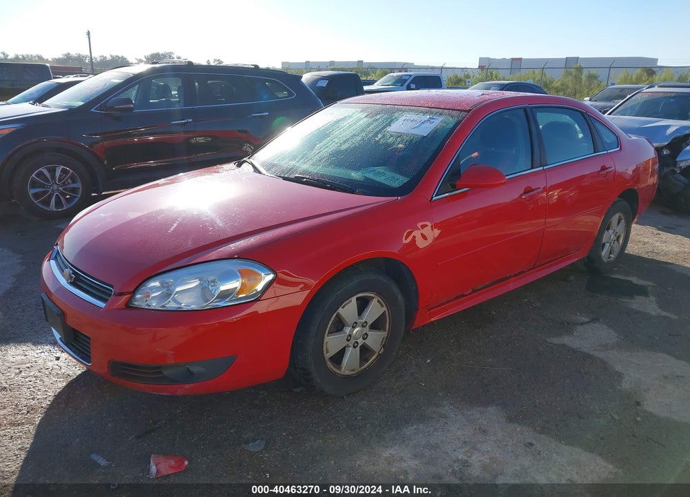 2011 CHEVROLET IMPALA LT VIN: 2G1WG5EK5B1301490