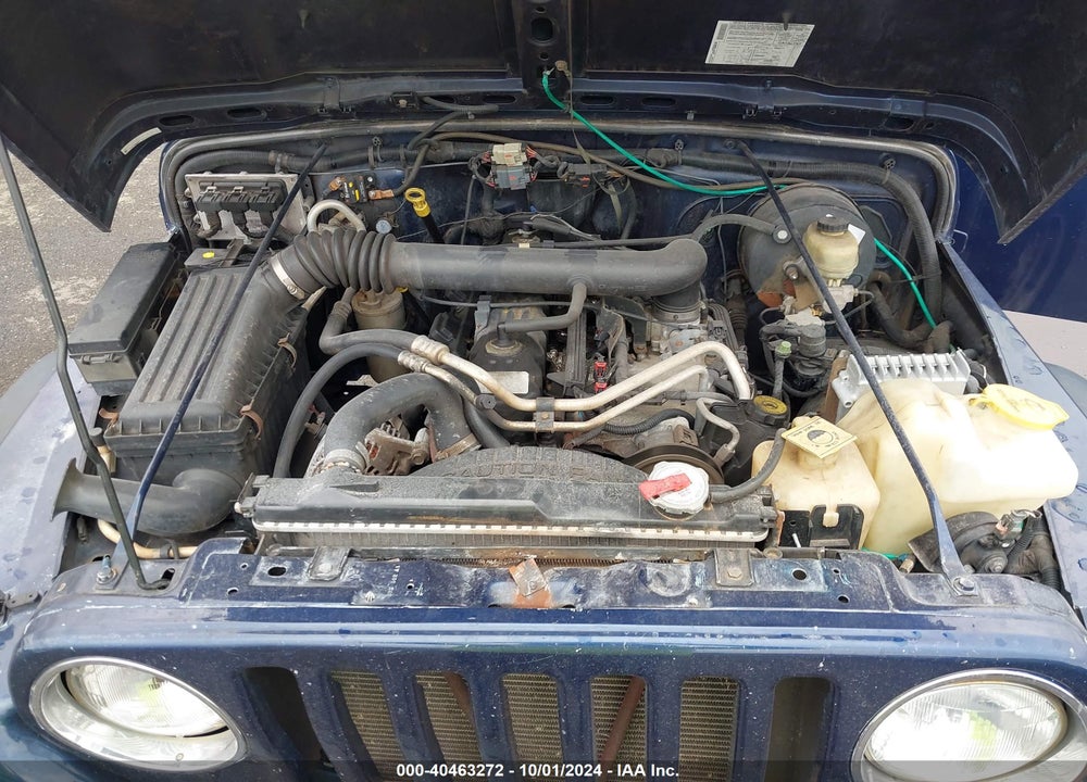2004 JEEP WRANGLER X VIN: 1J4FA39S14P736966