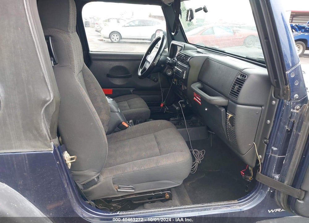 2004 JEEP WRANGLER X VIN: 1J4FA39S14P736966