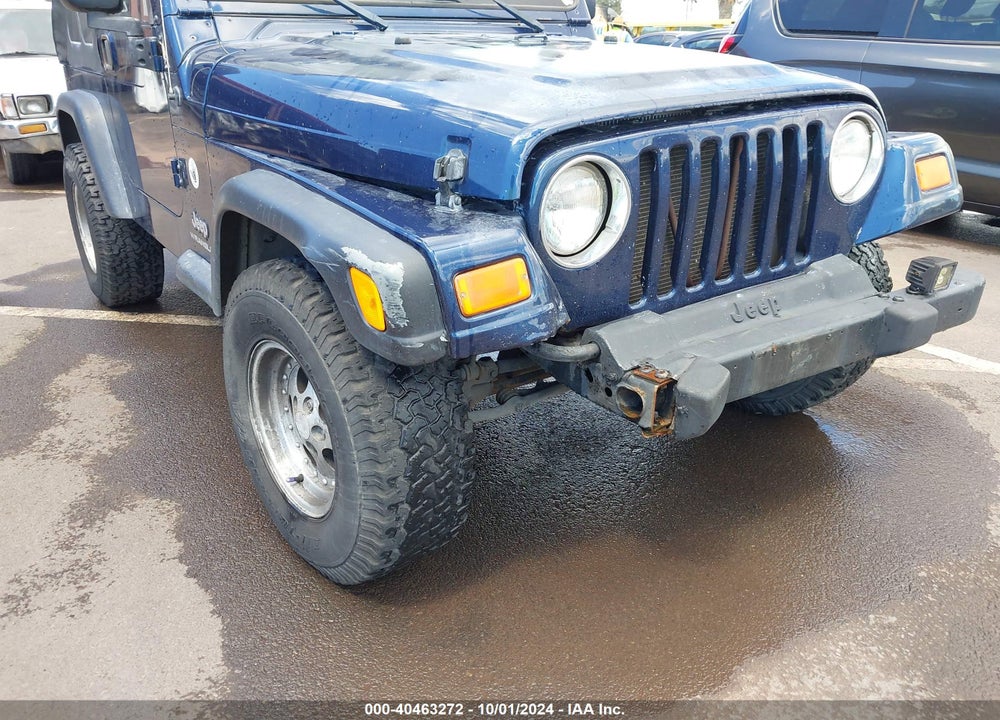 2004 JEEP WRANGLER X VIN: 1J4FA39S14P736966