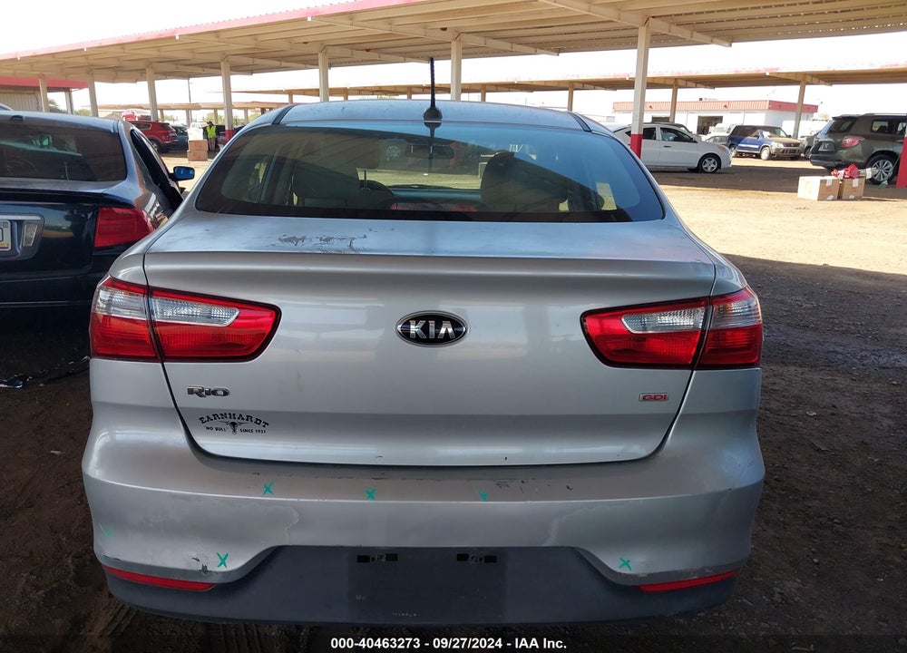 2016 KIA RIO LX VIN: KNADM4A3XG6539980