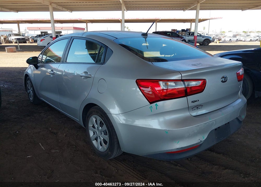 2016 KIA RIO LX VIN: KNADM4A3XG6539980