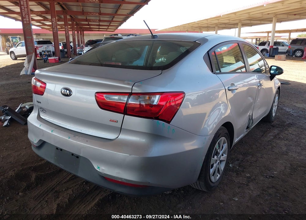 2016 KIA RIO LX VIN: KNADM4A3XG6539980