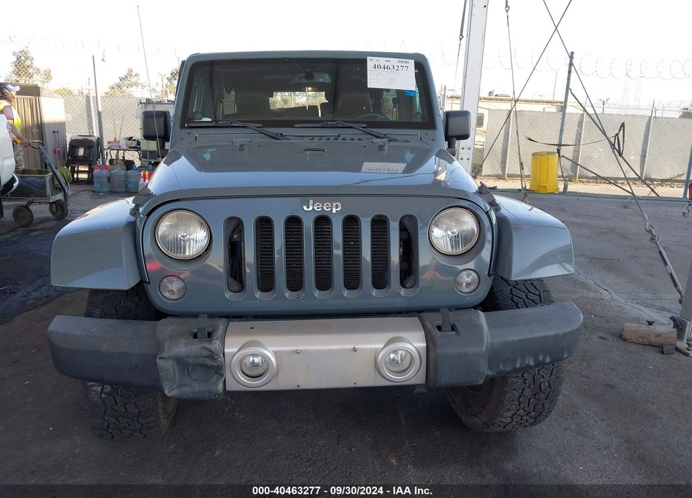2014 JEEP WRANGLER UNLIMITED SAHARA VIN: 1C4BJWEG0EL128887