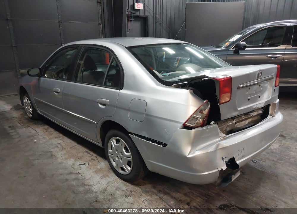2002 HONDA CIVIC LX VIN: 2HGES16582H561555