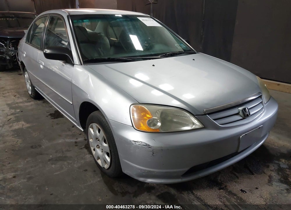 2002 HONDA CIVIC LX VIN: 2HGES16582H561555