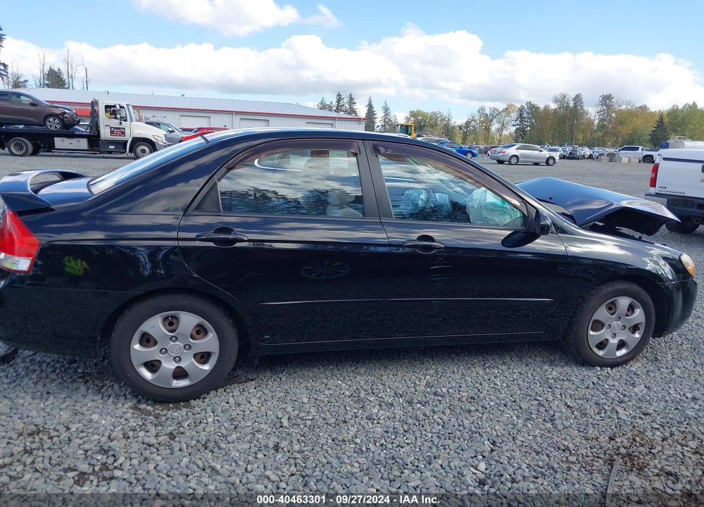 2009 KIA SPECTRA EX VIN: KNAFE221195595788