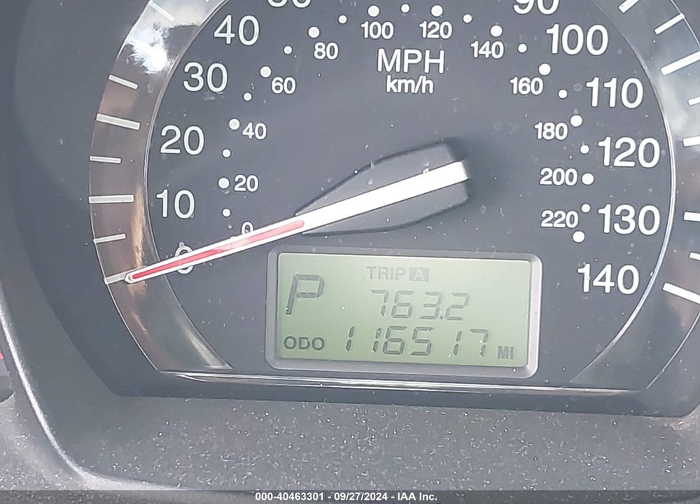 2009 KIA SPECTRA EX VIN: KNAFE221195595788