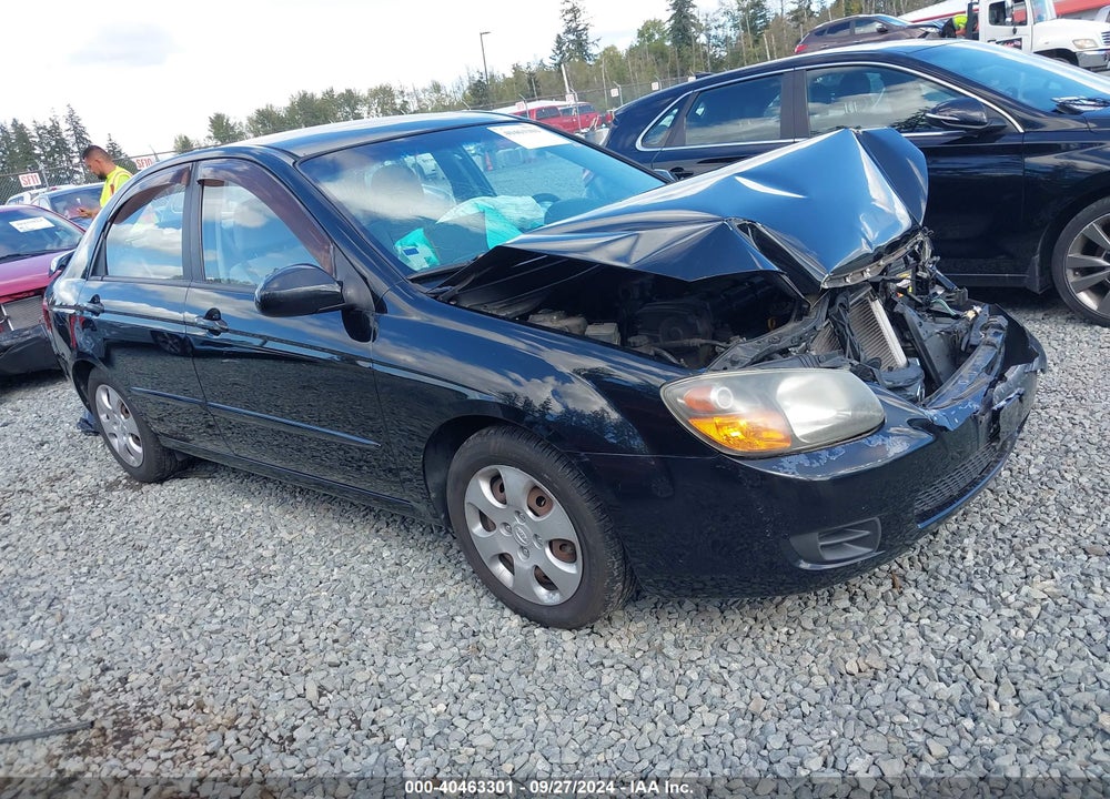 2009 KIA SPECTRA EX VIN: KNAFE221195595788