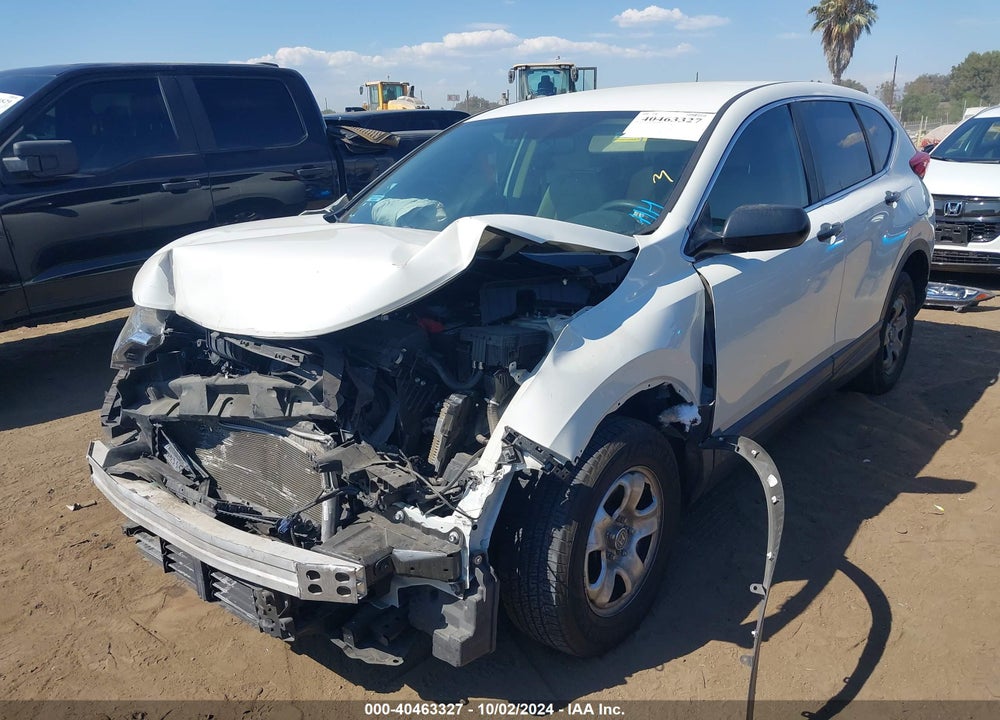 2017 HONDA CR-V LX VIN: 2HKRW5H32HH402148