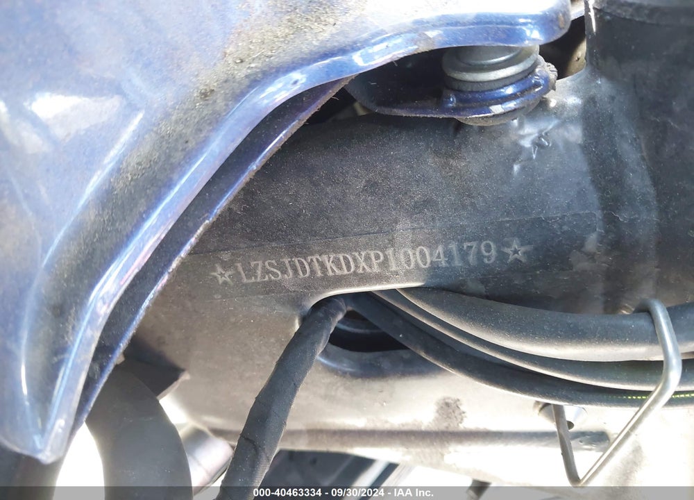 2023 ZONGSHEN MOTORCYCLE CS CRX4 VIN: LZSJDTKDXP1004179