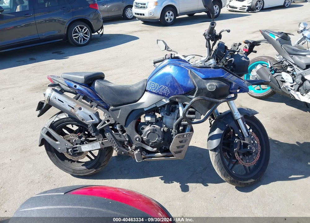 2023 ZONGSHEN MOTORCYCLE CS CRX4 VIN: LZSJDTKDXP1004179