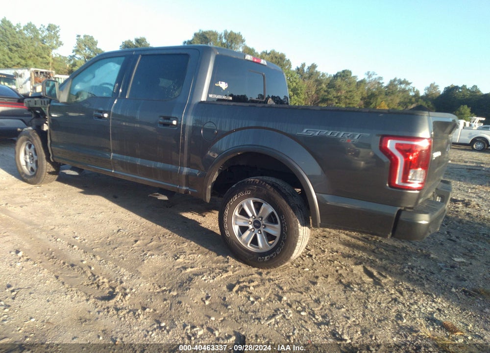2017 FORD F-150 XLT VIN: 1FTEW1EG3HFC79615
