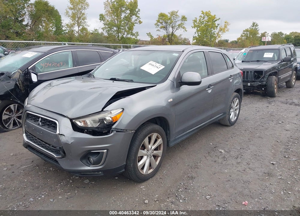 2014 MITSUBISHI OUTLANDER SPORT ES VIN: 4A4AP3AU5EE030438