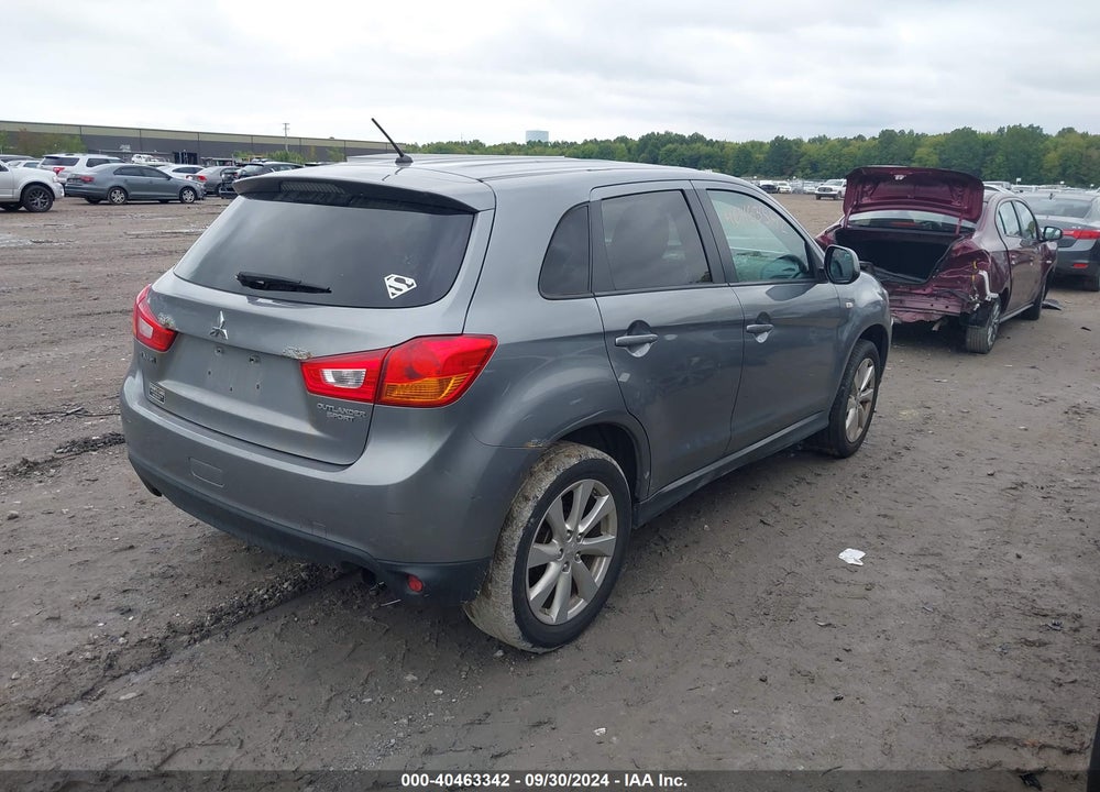 2014 MITSUBISHI OUTLANDER SPORT ES VIN: 4A4AP3AU5EE030438