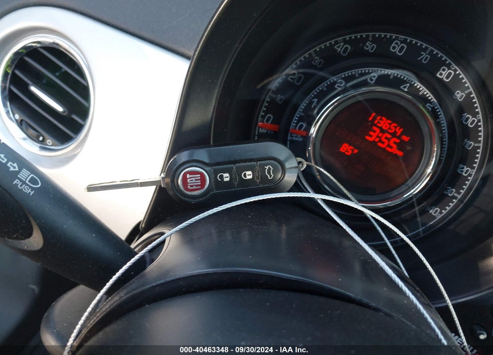 2013 FIAT 500 VIN: 3C3CFFBR2DT690034