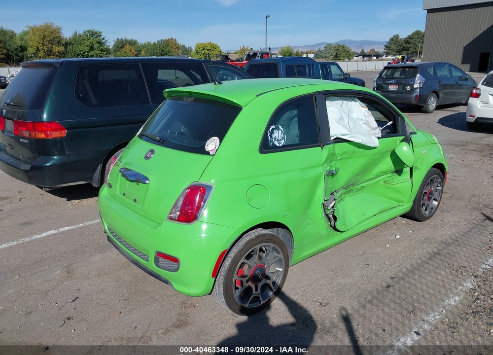 2013 FIAT 500 VIN: 3C3CFFBR2DT690034
