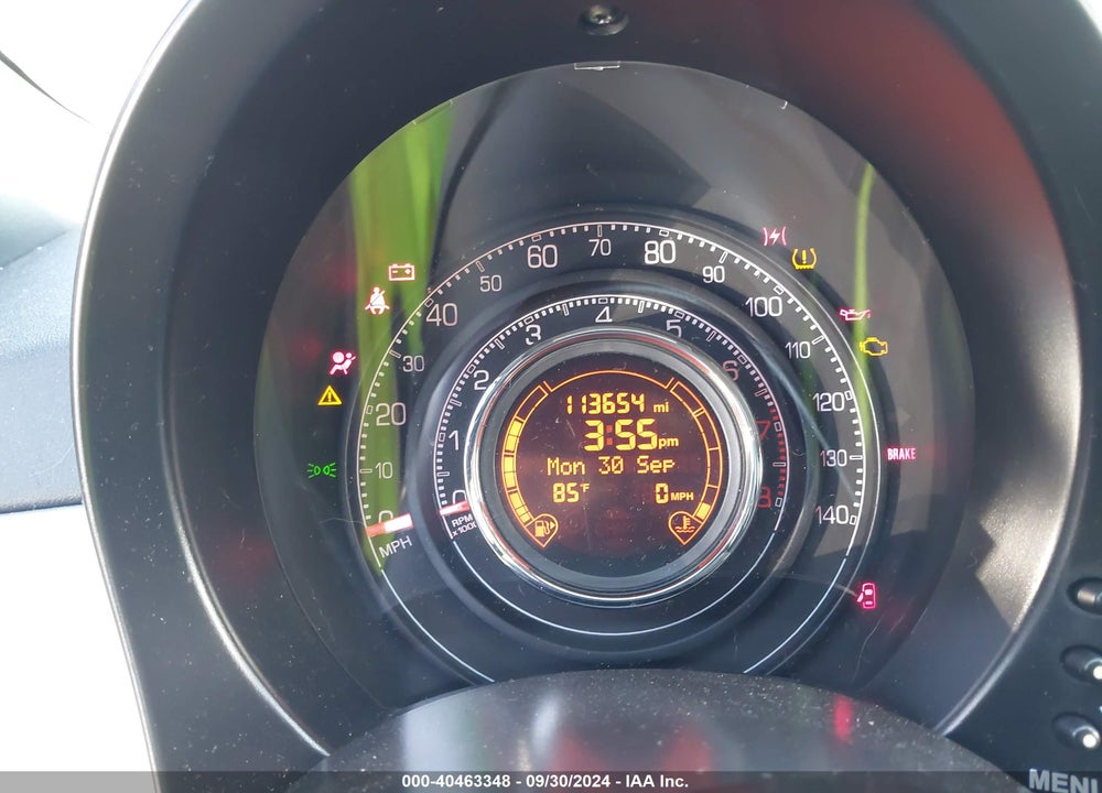 2013 FIAT 500 VIN: 3C3CFFBR2DT690034