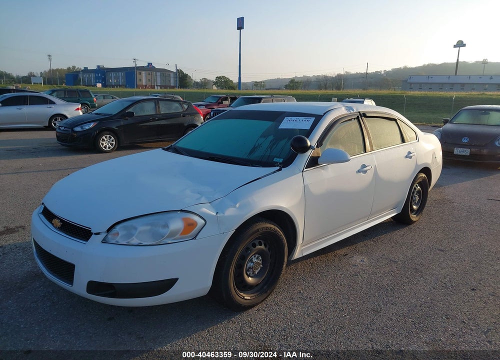 2013 CHEVROLET IMPALA POLICE VIN: 2G1WD5E32D1167591