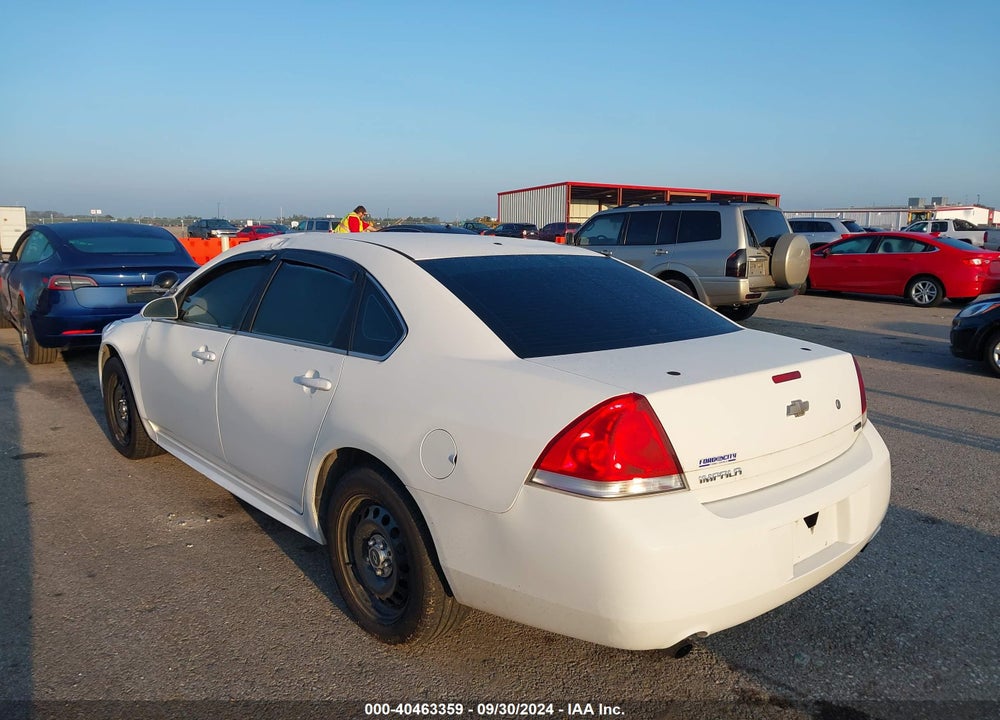 2013 CHEVROLET IMPALA POLICE VIN: 2G1WD5E32D1167591