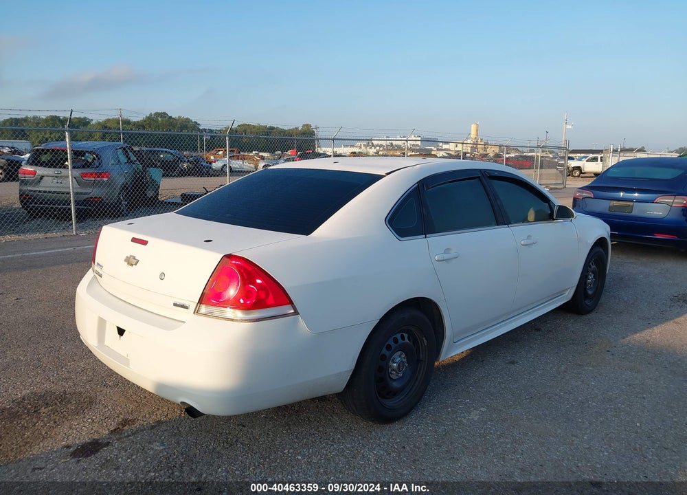 2013 CHEVROLET IMPALA POLICE VIN: 2G1WD5E32D1167591