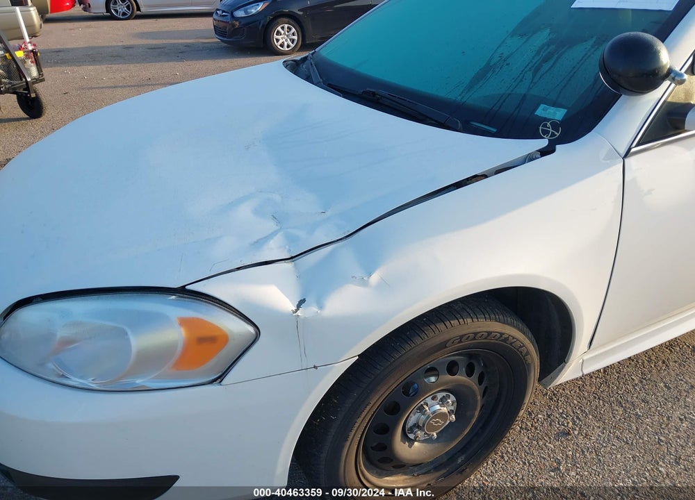2013 CHEVROLET IMPALA POLICE VIN: 2G1WD5E32D1167591