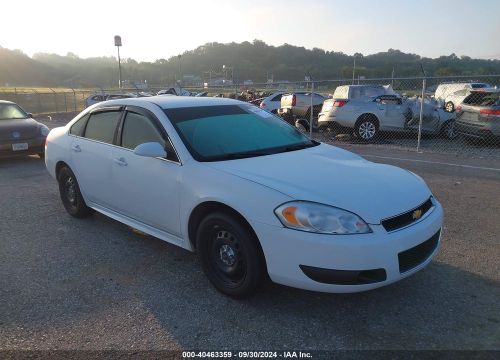 2013 CHEVROLET IMPALA POLICE VIN: 2G1WD5E32D1167591