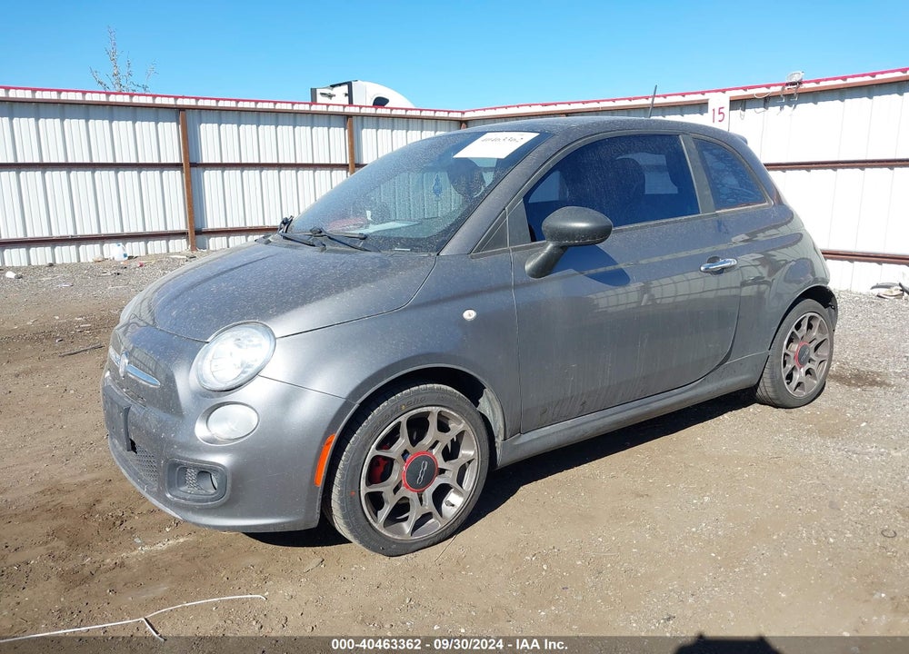 2013 FIAT 500 SPORT VIN: 3C3CFFBR7DT513074