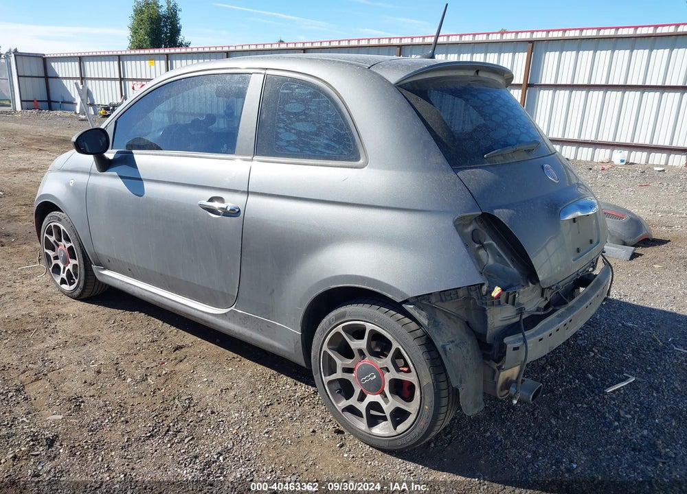 2013 FIAT 500 SPORT VIN: 3C3CFFBR7DT513074