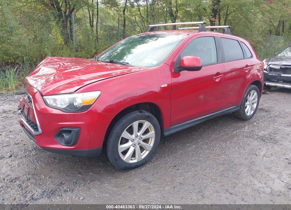 2015 MITSUBISHI OUTLANDER SPORT ES VIN: 4A4AR3AU5FE018446