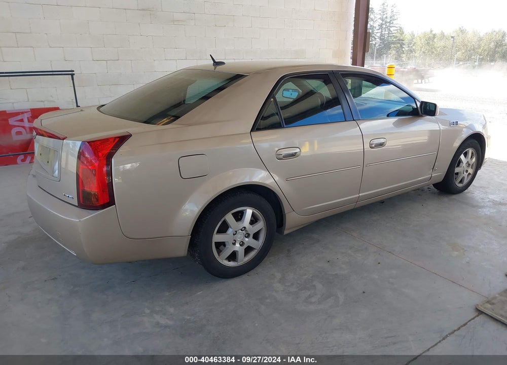 2006 CADILLAC CTS STANDARD VIN: 1G6DP577060140137