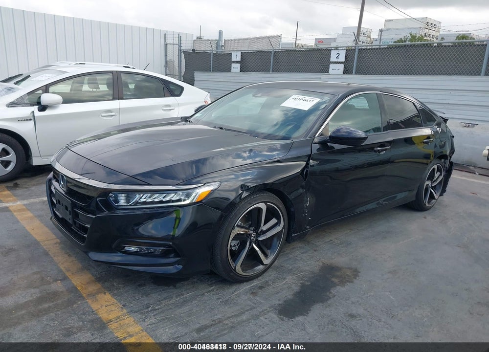 2019 HONDA ACCORD SPORT VIN: 1HGCV1F3XKA158804
