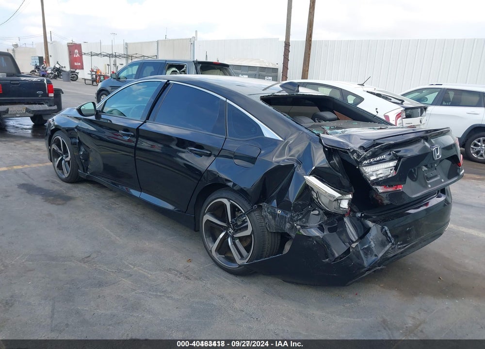 2019 HONDA ACCORD SPORT VIN: 1HGCV1F3XKA158804