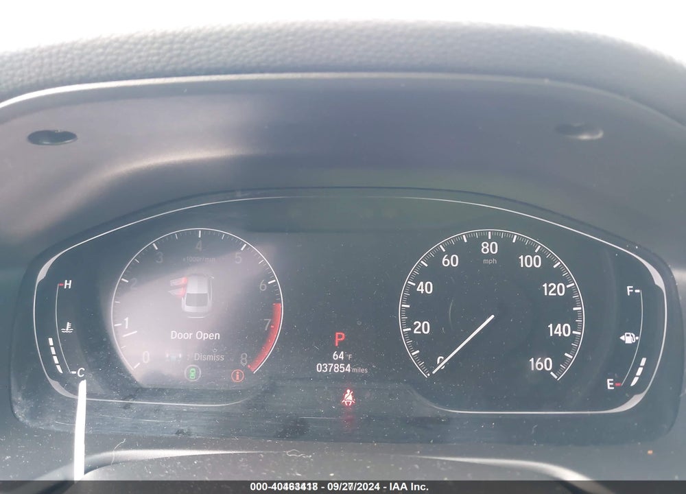 2019 HONDA ACCORD SPORT VIN: 1HGCV1F3XKA158804