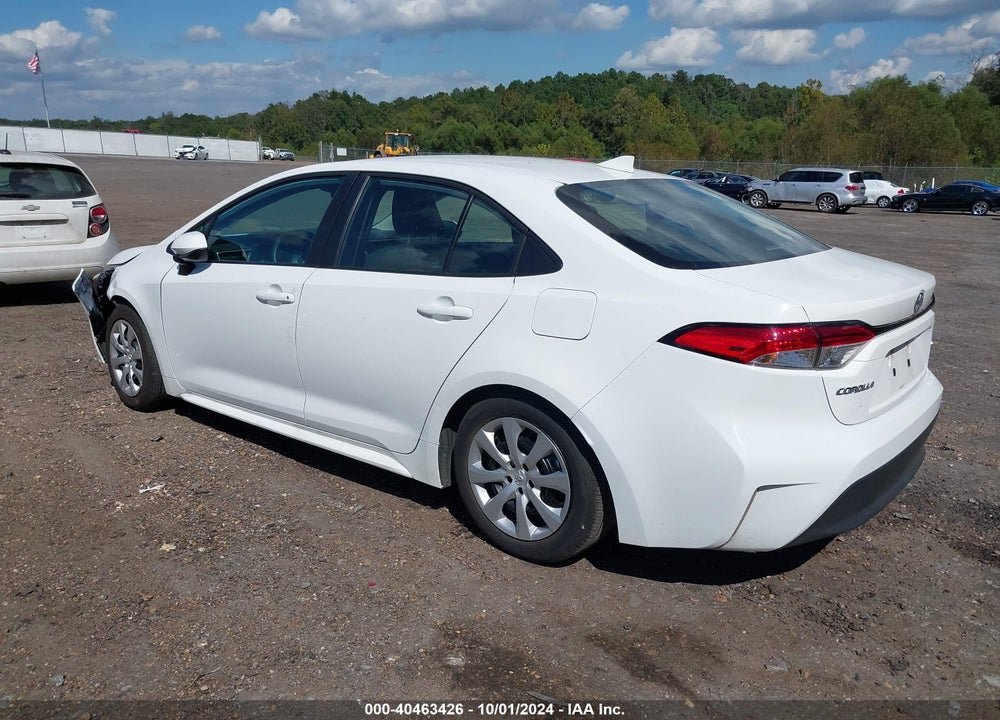 2024 TOYOTA COROLLA LE VIN: 5YFB4MDE6RP087903