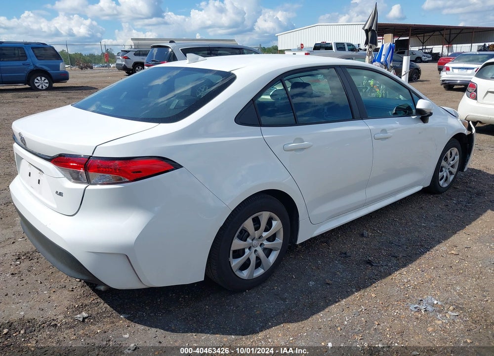 2024 TOYOTA COROLLA LE VIN: 5YFB4MDE6RP087903