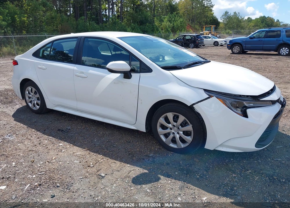 2024 TOYOTA COROLLA LE VIN: 5YFB4MDE6RP087903