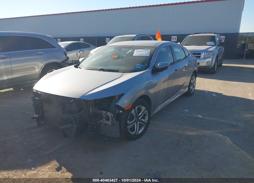 2017 HONDA CIVIC LX VIN: 19XFC2F53HE212796