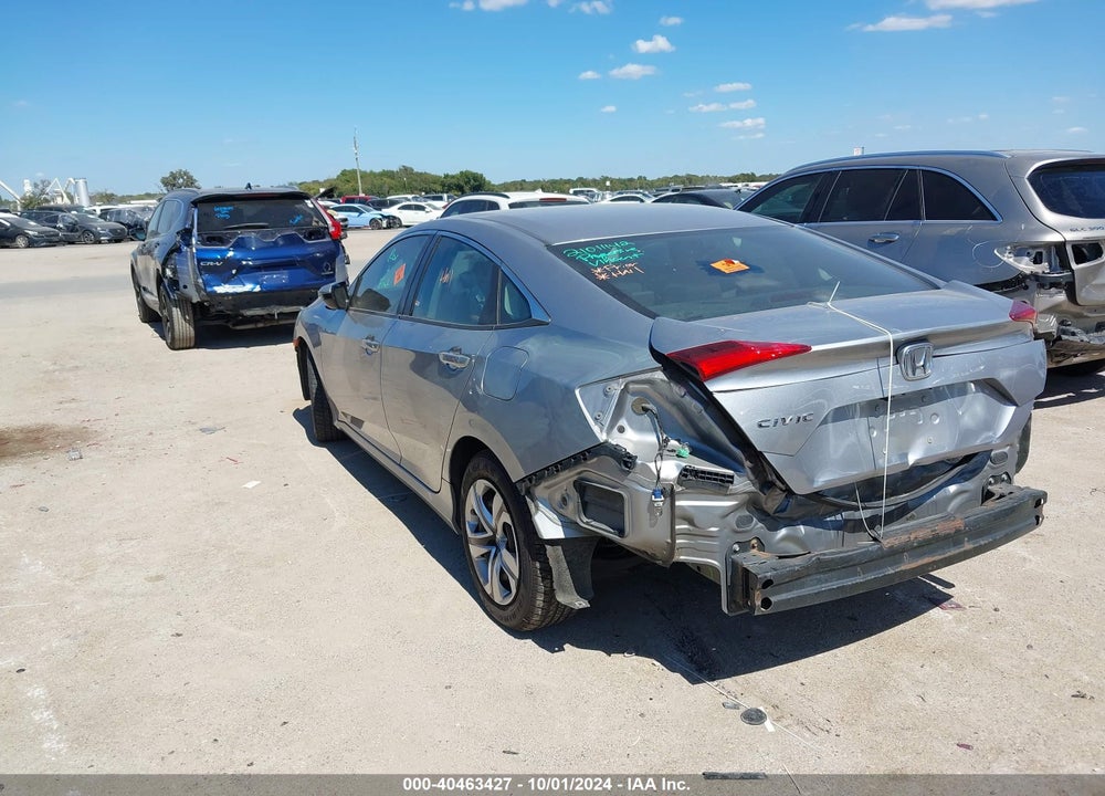 2017 HONDA CIVIC LX VIN: 19XFC2F53HE212796