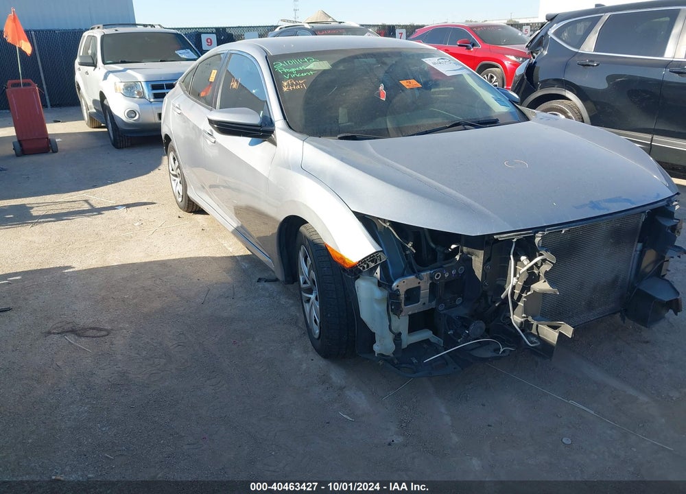2017 HONDA CIVIC LX VIN: 19XFC2F53HE212796