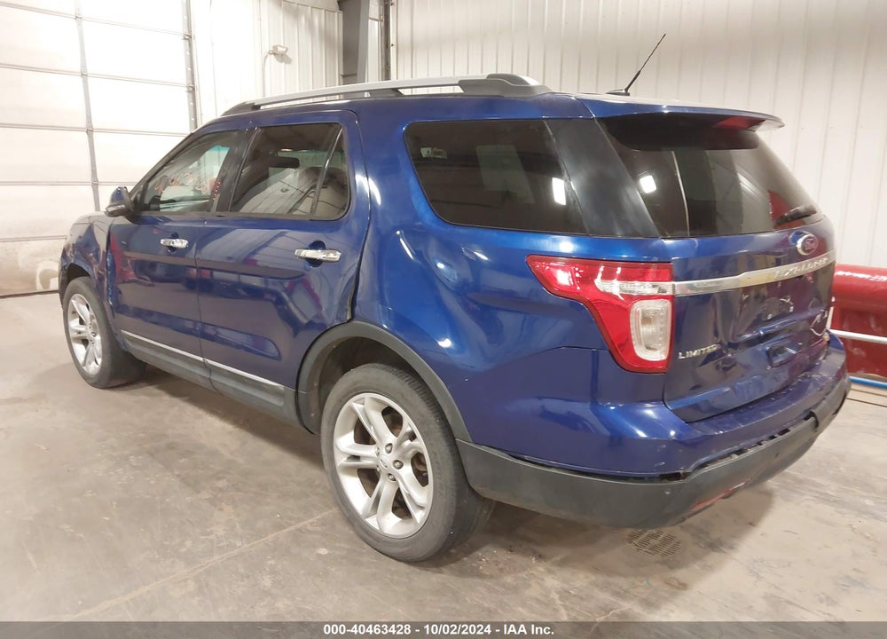 2013 FORD EXPLORER LIMITED VIN: 1FM5K8F88DGC71635