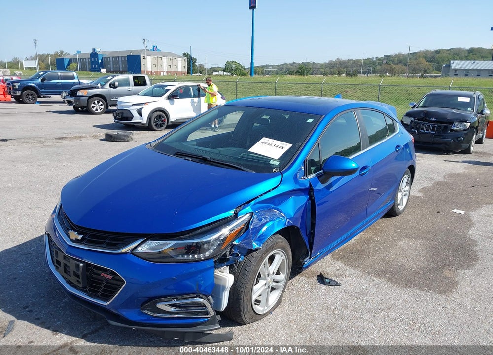 2017 CHEVROLET CRUZE LT AUTO VIN: 3G1BE6SM4HS578435