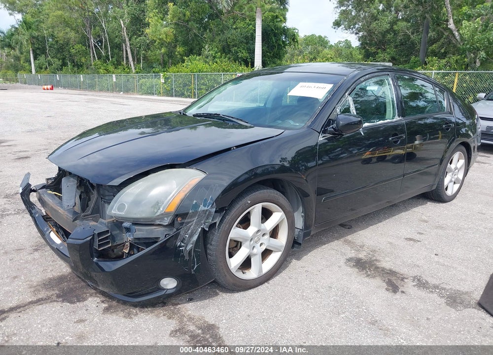 2004 NISSAN MAXIMA 3.5 SE VIN: 1N4BA41E34C930122