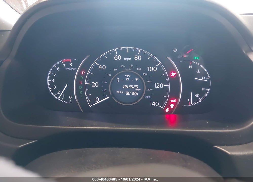2013 HONDA CR-V LX VIN: 3CZRM3H32DG709939