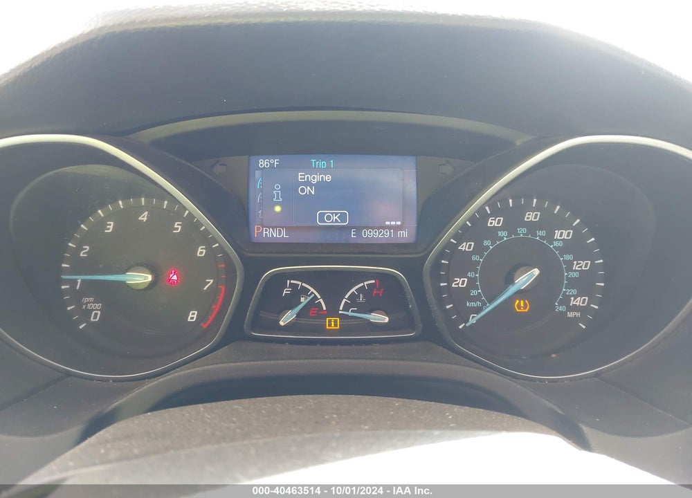 2014 FORD FOCUS VIN: 1FADP3F24EL382469