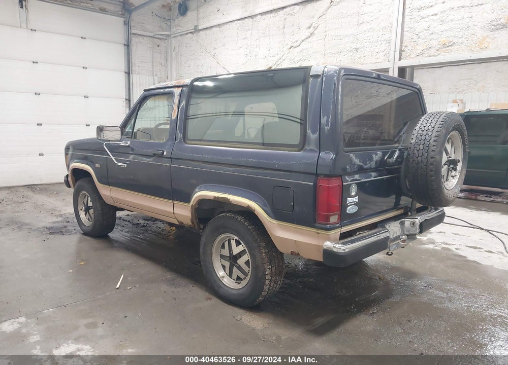 1987 FORD BRONCO II VIN: 1FMCU14T2HUC79530