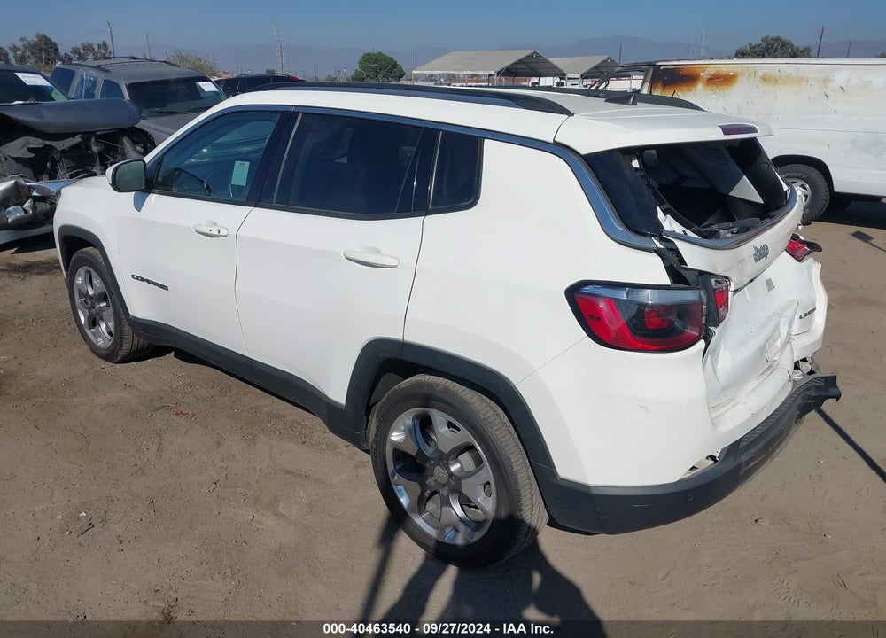 2021 JEEP COMPASS LIMITED FWD VIN: 3C4NJCCB9MT573666