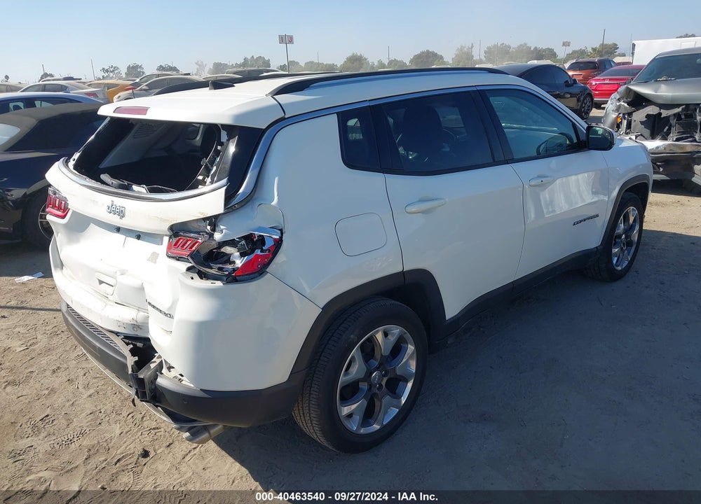 2021 JEEP COMPASS LIMITED FWD VIN: 3C4NJCCB9MT573666