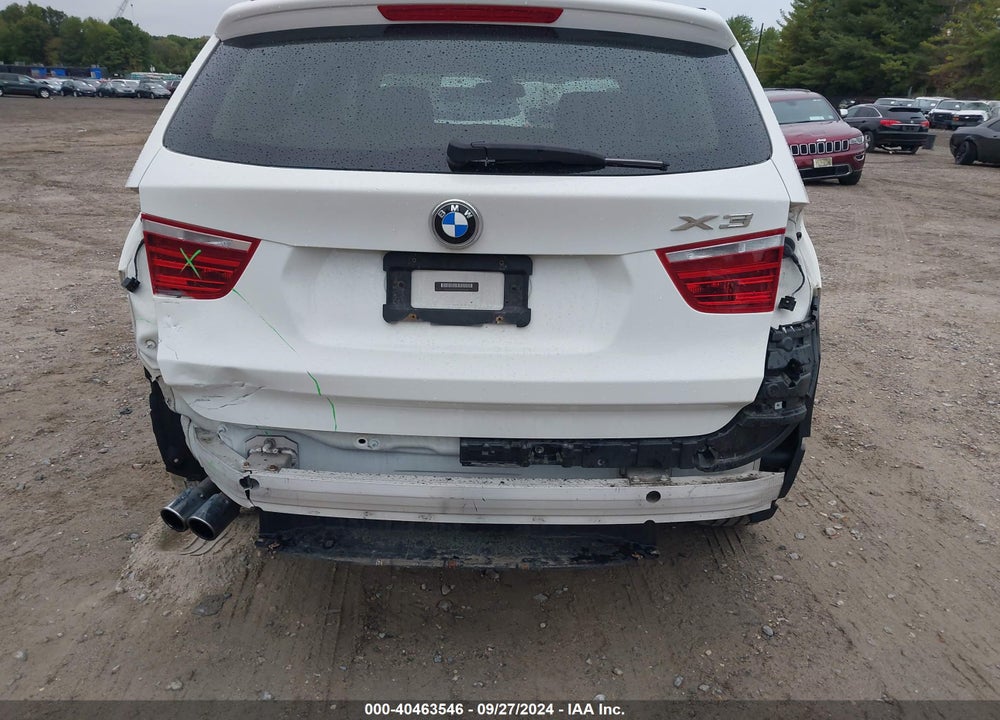 2014 BMW X3 XDRIVE28I VIN: 5UXWX9C5XE0D16144