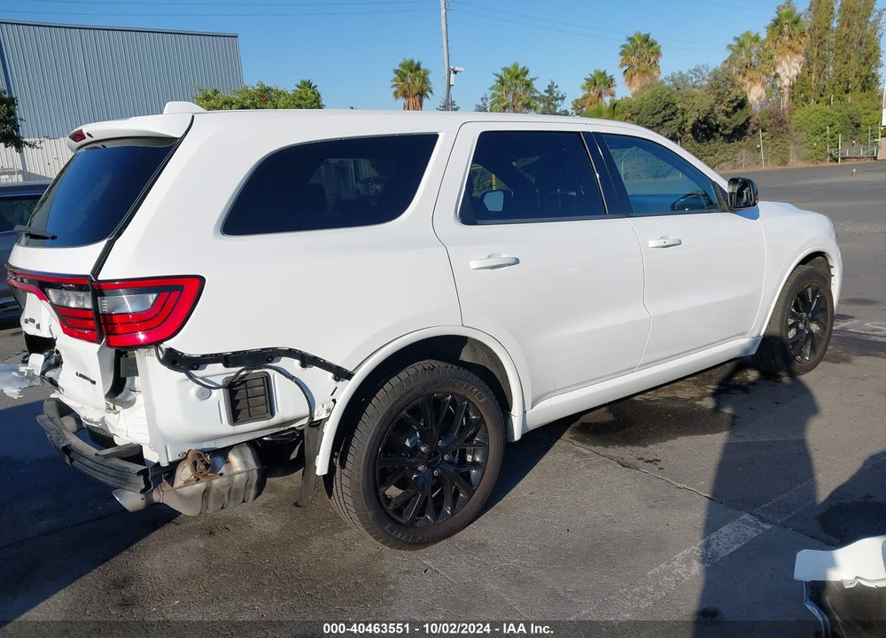 2015 DODGE DURANGO LIMITED VIN: 1C4RDJDG9FC886027